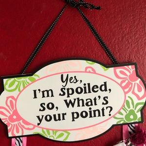 Cute wall hanging for any girl, young or old